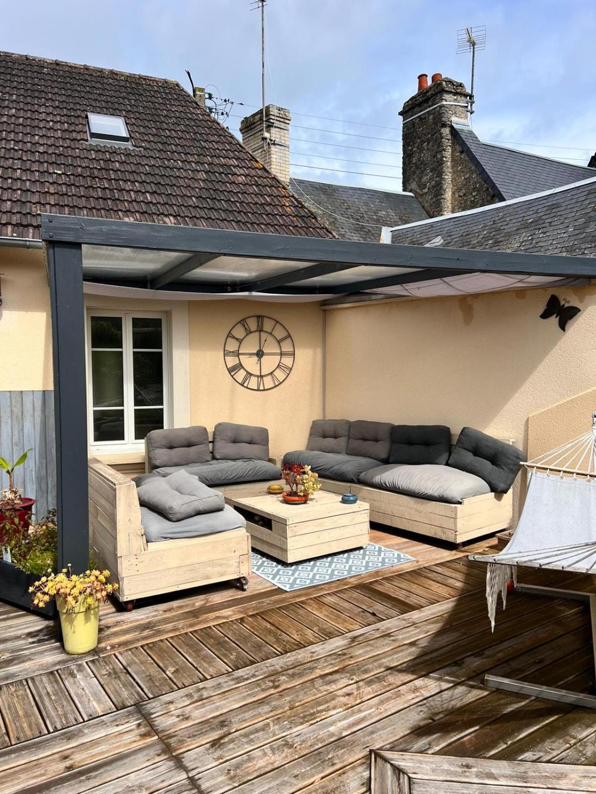 Les Palmiers Bed & Breakfast Bayeux Dış mekan fotoğraf